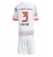 Bayern Munich Kim Min-jae #3 Uit tenue Kids 2025-26 Korte Mouwen (+ broek)