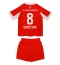 Bayern Munich Leon Goretzka #8 Thuis tenue Kids 2025-26 Korte Mouwen (+ broek)