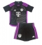 Bayern Munich Leon Goretzka #8 Uit tenue Kids 2023-24 Korte Mouwen (+ broek)