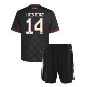 Bayern Munich Luis Diaz #14 Derde tenue Kids 2025-26 Korte Mouwen (+ broek)