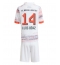 Bayern Munich Luis Diaz #14 Uit tenue Kids 2025-26 Korte Mouwen (+ broek)