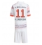 Bayern Munich Nicolas Jackson #11 Uit tenue Kids 2025-26 Korte Mouwen (+ broek)