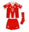 Bayern Munich Sacha Boey #23 Thuis tenue Kids 2025-26 Korte Mouwen (+ broek)