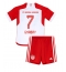 Bayern Munich Serge Gnabry #7 Thuis tenue Kids 2023-24 Korte Mouwen (+ broek)