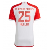 Bayern Munich Thomas Muller #25 Thuis tenue 2023-24 Korte Mouwen