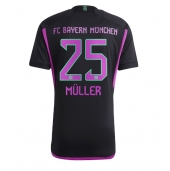 Bayern Munich Thomas Muller #25 Uit tenue 2023-24 Korte Mouwen