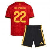 België Alexis Saelemaekers #22 Thuis tenue Kids WK 2026 Korte Mouwen (+ broek)