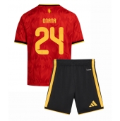 België Amadou Onana #24 Thuis tenue Kids WK 2026 Korte Mouwen (+ broek)