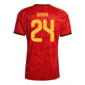 België Amadou Onana #24 Thuis tenue WK 2026 Korte Mouwen