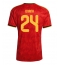 België Amadou Onana #24 Thuis tenue WK 2026 Korte Mouwen