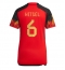 België Axel Witsel #6 Thuis tenue Dames WK 2022 Korte Mouwen