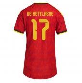 België Charles De Ketelaere #17 Thuis tenue Dames WK 2026 Korte Mouwen