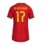 België Charles De Ketelaere #17 Thuis tenue Dames WK 2026 Korte Mouwen