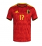 België Charles De Ketelaere #17 Thuis tenue WK 2026 Korte Mouwen