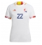 België Charles De Ketelaere #22 Uit tenue Dames WK 2022 Korte Mouwen