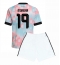 België Diego Moreira #19 Uit tenue Kids WK 2026 Korte Mouwen (+ broek)
