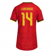 België Dodi Lukebakio #14 Thuis tenue Dames WK 2026 Korte Mouwen