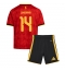 België Dodi Lukebakio #14 Thuis tenue Kids WK 2026 Korte Mouwen (+ broek)