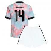 België Dodi Lukebakio #14 Uit tenue Kids WK 2026 Korte Mouwen (+ broek)