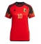 België Eden Hazard #10 Thuis tenue Dames WK 2022 Korte Mouwen