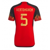 België Jan Vertonghen #5 Thuis tenue WK 2022 Korte Mouwen