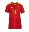 België Jeremy Doku #11 Thuis tenue Dames WK 2026 Korte Mouwen