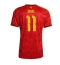 België Jeremy Doku #11 Thuis tenue WK 2026 Korte Mouwen