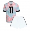 België Jeremy Doku #11 Uit tenue Kids WK 2026 Korte Mouwen (+ broek)