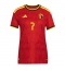 België Kevin De Bruyne #7 Thuis tenue Dames WK 2026 Korte Mouwen