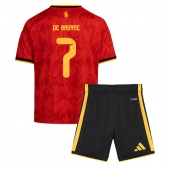 België Kevin De Bruyne #7 Thuis tenue Kids WK 2026 Korte Mouwen (+ broek)