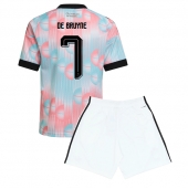 België Kevin De Bruyne #7 Uit tenue Kids WK 2026 Korte Mouwen (+ broek)