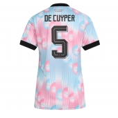 België Maxim De Cuyper #5 Uit tenue Dames WK 2026 Korte Mouwen