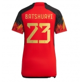België Michy Batshuayi #23 Thuis tenue Dames WK 2022 Korte Mouwen