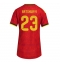 België Michy Batshuayi #23 Thuis tenue Dames WK 2026 Korte Mouwen