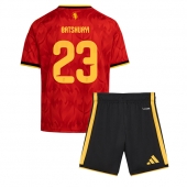 België Michy Batshuayi #23 Thuis tenue Kids WK 2026 Korte Mouwen (+ broek)