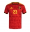 België Michy Batshuayi #23 Thuis tenue WK 2026 Korte Mouwen
