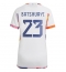 België Michy Batshuayi #23 Uit tenue Dames WK 2022 Korte Mouwen