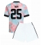 België Nathan Ngoy #25 Uit tenue Kids WK 2026 Korte Mouwen (+ broek)