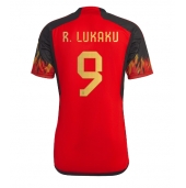 België Romelu Lukaku #9 Thuis tenue WK 2022 Korte Mouwen