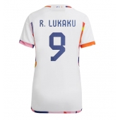 België Romelu Lukaku #9 Uit tenue Dames WK 2022 Korte Mouwen