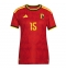België Thomas Meunier #15 Thuis tenue Dames WK 2026 Korte Mouwen