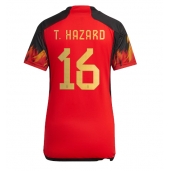 België Thorgan Hazard #16 Thuis tenue Dames WK 2022 Korte Mouwen