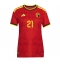 België Timothy Castagne #21 Thuis tenue Dames WK 2026 Korte Mouwen