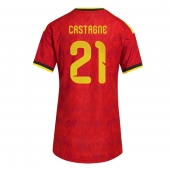 België Timothy Castagne #21 Thuis tenue Dames WK 2026 Korte Mouwen