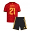 België Timothy Castagne #21 Thuis tenue Kids WK 2026 Korte Mouwen (+ broek)
