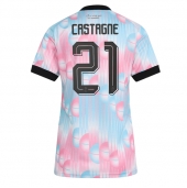 België Timothy Castagne #21 Uit tenue Dames WK 2026 Korte Mouwen