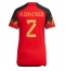 België Toby Alderweireld #2 Thuis tenue Dames WK 2022 Korte Mouwen