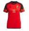 België Yannick Carrasco #11 Thuis tenue Dames WK 2022 Korte Mouwen