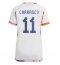 België Yannick Carrasco #11 Uit tenue Dames WK 2022 Korte Mouwen