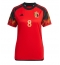 België Youri Tielemans #8 Thuis tenue Dames WK 2022 Korte Mouwen